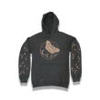 Load image into Gallery viewer, "Celestial Moth" hoodie (New Railroad Grey) - Silky Screens