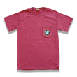 Load image into Gallery viewer, "Legalize It" pocket tee (chili)