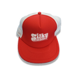 Load image into Gallery viewer, "Puff Tuff" Snap Back Retro Trucker Cap - Silky Screens