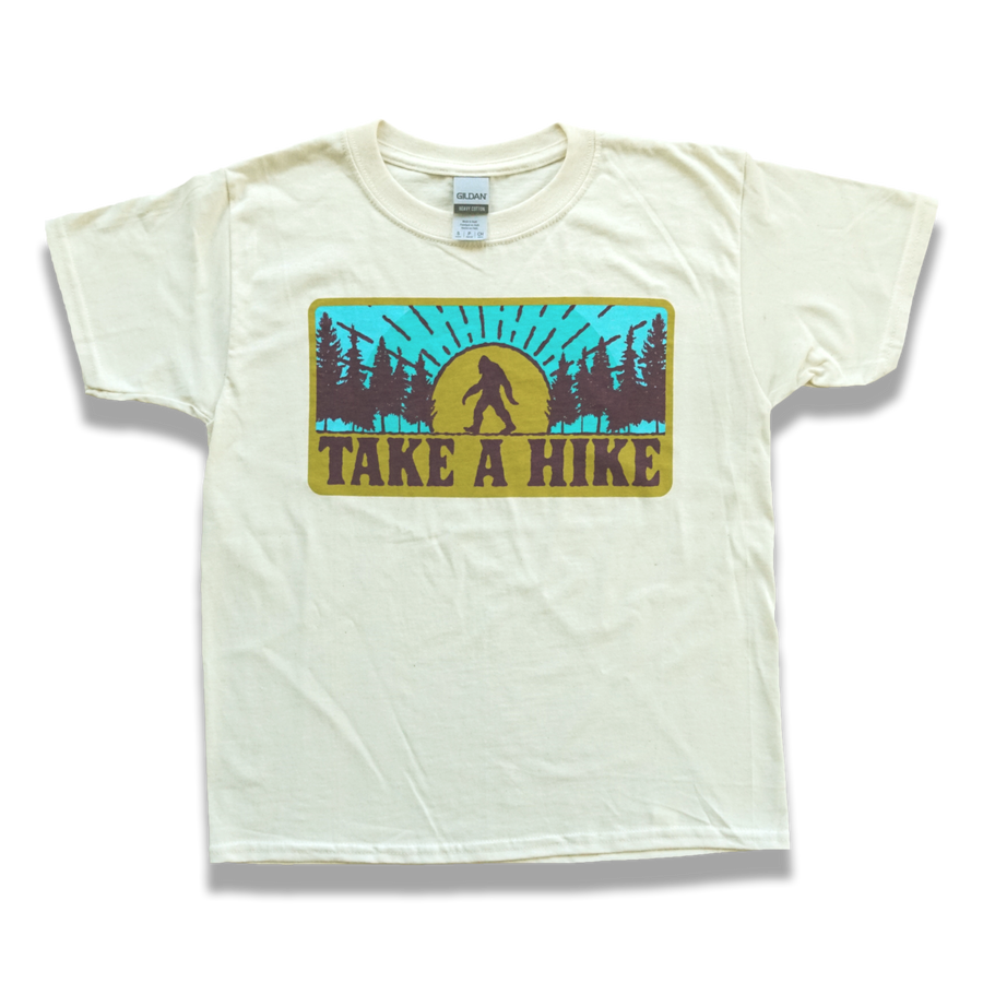 "Take A Hike" t shirt (sand)
