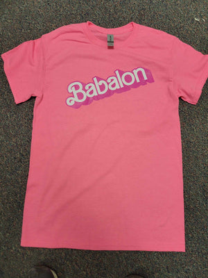 Limited edition pink Babalon T-Shirt.