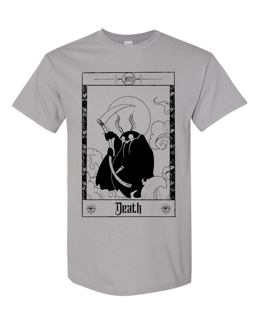 Cryptid Tarot – Death-Mothman T-Shirt: Preorder