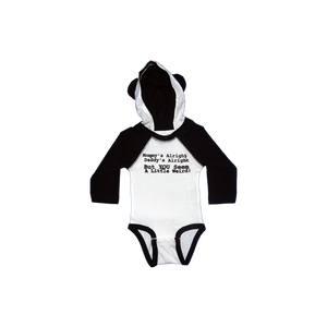 "Mommy's Alright, Daddy's Alright" hooded onesie - Silky Screens