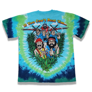 Cheech & Chong "Field of Dreams" tie-dye t-shirt