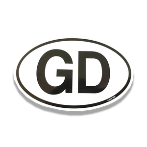 Grateful Dead "GD" Stickers