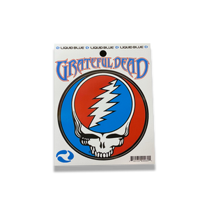 Grateful Dead "Steal Your Face" 3 Inch Mylar Stickers