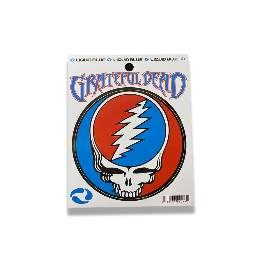 Grateful Dead "Steal Your Face" 3 Inch Mylar Stickers
