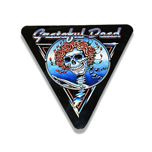 Grateful Dead "Triangle Blue Bertha Chrome" Sticker