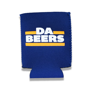 "Chicago" jersey bottle/can  coozie (blue) - Silky Screens
