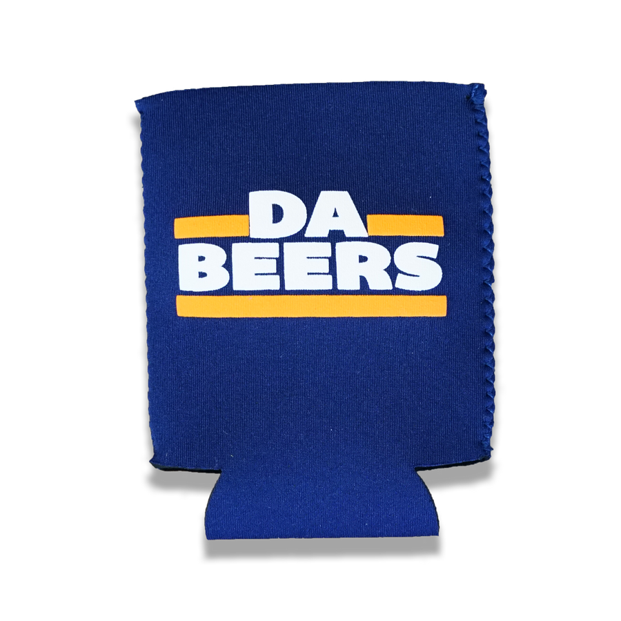 "Chicago" jersey bottle/can  coozie (blue) - Silky Screens