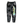 Load image into Gallery viewer, &quot;Magic Rainbow&quot; Tie-dyed fleece pant (black)
