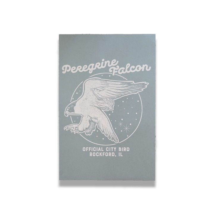 Products "Peregrine Falcon" print (Silky Screens X Sinnissippi Audubon) - Silky Screens